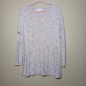Two beautiful maternity longsleeve shirt. Small. V neck with  side splits.